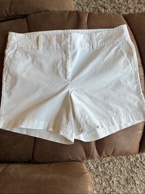 Talbots White Cotton The Daily Short